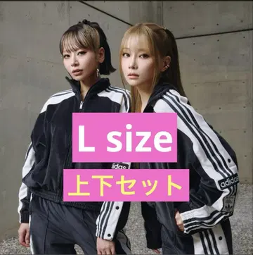 adidas W ADIBREAK VELOUR TT TP 블랙 L