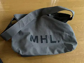 MHL. 그레이 숄더백