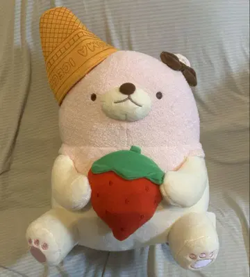 우유 사람 아이스크림 곰돌이 BIG 봉제 인형 스트로베리 인형뽑기 경품