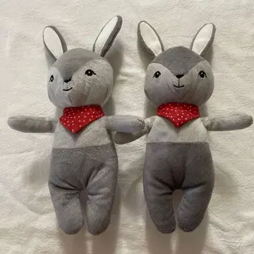 IKEA 토끼 봉제 인형 2체 세트