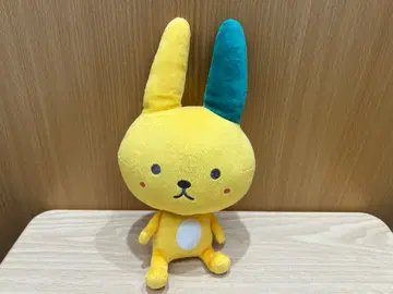 옐로우 컬러 토끼 봉제 인형