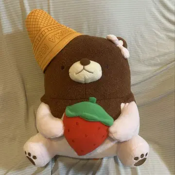 우시토노 아이스크림 곰돌이 BIG 봉제 인형 딸기 초코 인형뽑기 경품