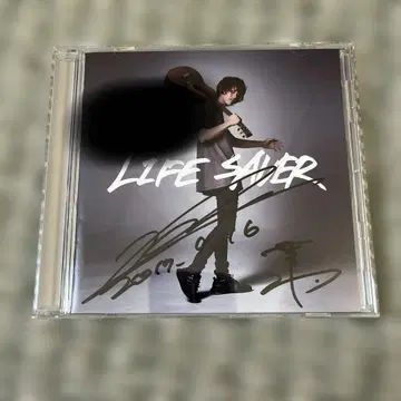 ReN LIFE SAVER 친필 사인 CD