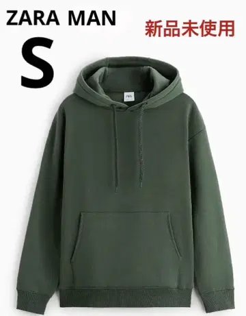 ZARA 자라 남성용 베이직 후디 후드티 새상품 S