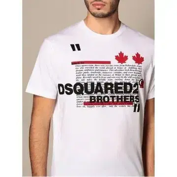21SS DSQUARED2 BROTHERS Cool Fit 로고 티셔츠