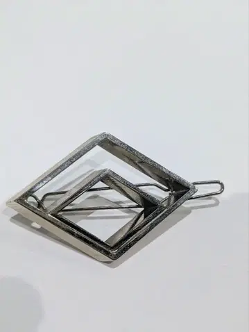 해외 구제 의류 vintage 마름모형 헤어핀