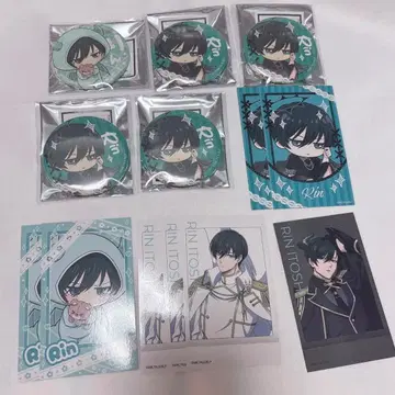 블루 록 파보테리아 천사와 악마 폴라로이드풍 카드 캔뱃지 이토시 린