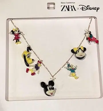 ZARA x 디즈니 Disney 참 목걸이