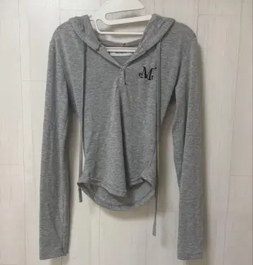 MUCENT 무센트 Slim Hoodie black 후디 그레이