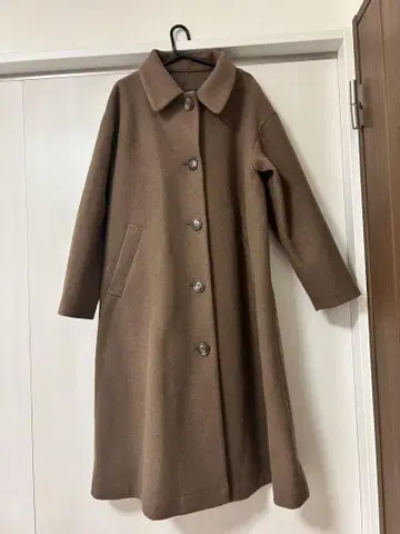 onetome 컷 멜톤 A라인 코트