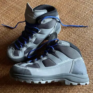 mont-bell 하이컷 22.5cm 등산화 그레이
