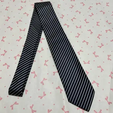 새상품 EMPORIO ARMANI 넥타이 다크 블루 (3608)