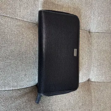 Ferragamo 블랙 가죽 장지갑
