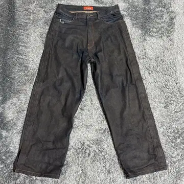 laid.b blue room ventilation denim pants