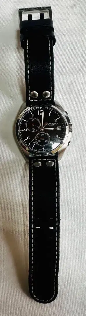 HAMILTON 해밀턴 카키 파이롯트 크로노그래프 H765120