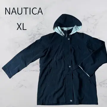NAUTICA 후드 부착 나일론 자켓 XL