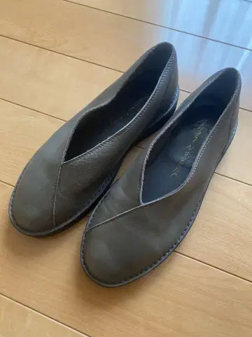 요건 레일 가죽 슬립온 23cm
