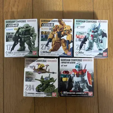 [ 미개봉 새상품 ] GUNDAM CONVERGE 5체 세트