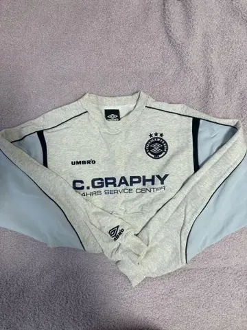 codegraphy x umbro 24H NECK SWEATSHIRT