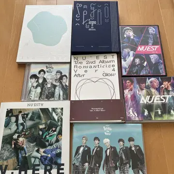 [30일까지] NU'EST DVD 앨범 컬렉션 팬 미뇽