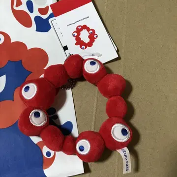 오사카 간사이 박람회 먀쿠먀쿠 로고 마스코트 키링