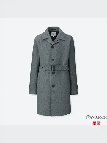 UNIQLO x JW ANDERSON 콜라보 트위드 코트 L