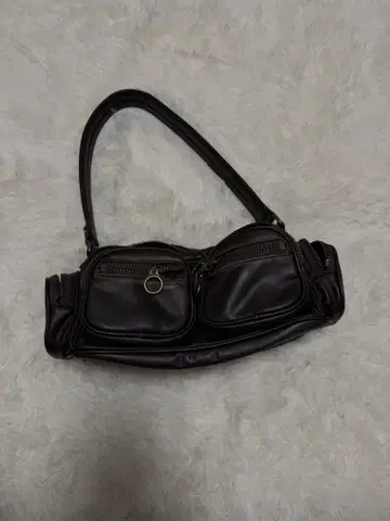 ZARA 핸드백 보스턴 백 브라운