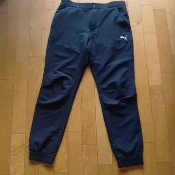 PUMA 블랙 캐주얼 팬츠