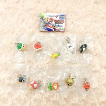 마리오 카트 7 아이템 컬렉션 전 10종 풀컴프