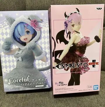 Coreful 렘 팩 이미지 피규어 2체 세트