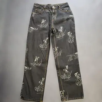 H&M 디즈니 플루토 데님 팬츠