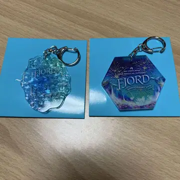Mrs. GREEN APPLE FJORD 아크릴 키링 2개 세트