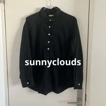 sunnyclouds 블랙 긴팔 셔츠
