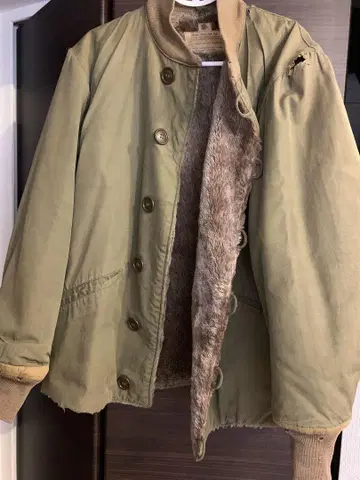 M-43 라이너 자켓 알파카 미군 실물 40s USARMY