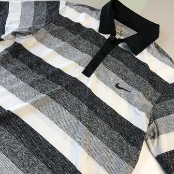 1087 미사용급 나이키 골프 L 반팔 피케 셔츠 스우시 스트레치