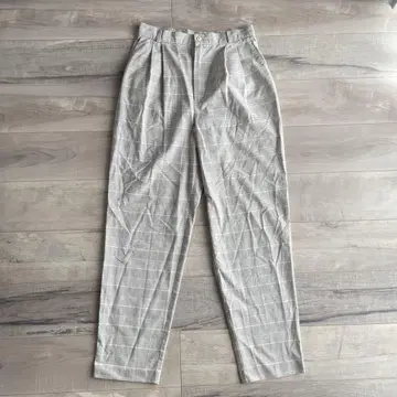 90s VINTAGE 슬랙스 체크 올드