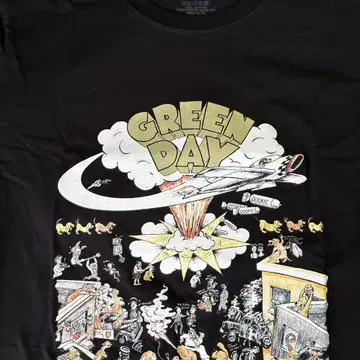 GREEN DAY 그린 데이 1994 TOUR 티셔츠 S 사이즈