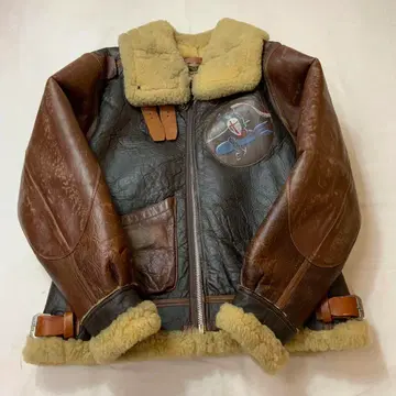 A/W AVIREX B-3 아비렉스 무스탕 자켓 38