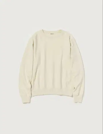 AURALEE/25SS SMOOTH SOFT BD SWEAT P/O 4