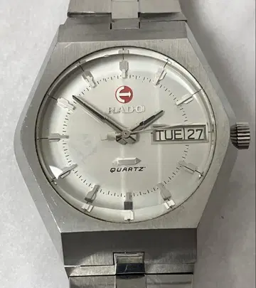 정크 RADO 라도 쿼츠 남성용 시계 데이데이트