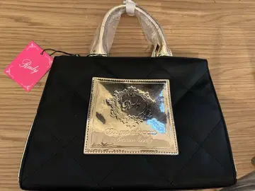 Rady 메탈릭 퀼팅 토트백