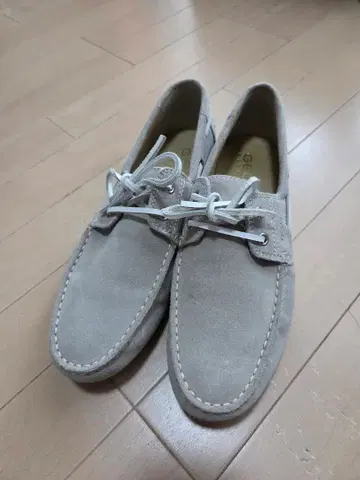 GEOX 그레이 스웨이드 모카신