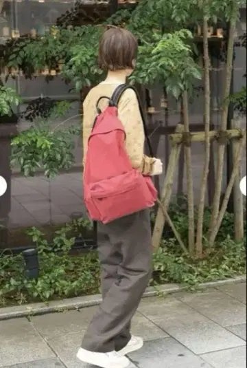 [새상품급] STANDARD SUPPLY 데일리 데이백 백팩 빨간색