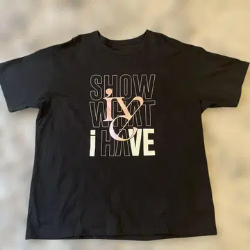 SHOW WHAT I HAVE 티셔츠 XL 사이즈