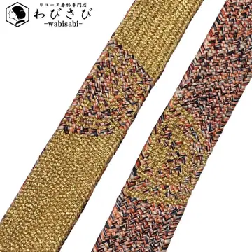 일본 정통의상 소품 허리띠 순수 실크 고마이구미 히라구미 끈 C-6573