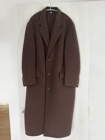 MUJI Labo 캐시미어 혼방 체스터 코트