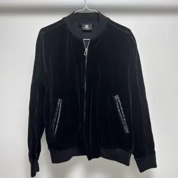 폴스미스 블랙 벨벳 집업 자켓