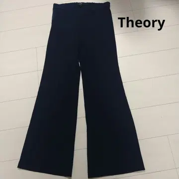 미사용 Theory 네이비 팬츠 슬랙스 샘플 상품