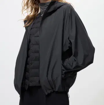 UNIQLO 포켓터블 UV컷 후드티