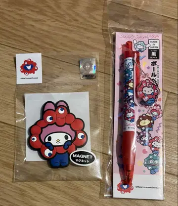 미야쿠미야쿠 x 마이멜로디 마그넷 미야쿠미야쿠 x 헬로키티 볼펜